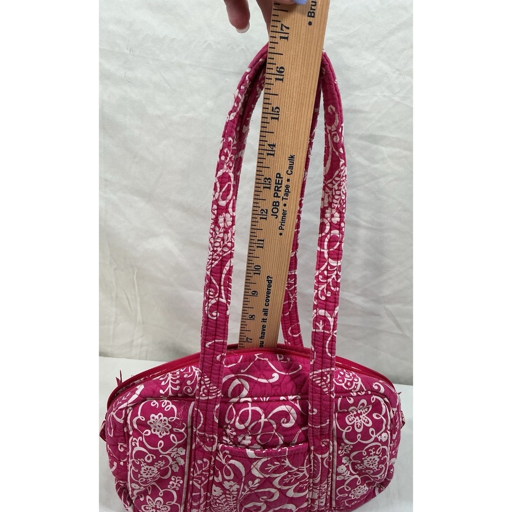 Vera Bradley Twirly Birds Pink Shoulder Bag Purse ( Retired Pattern) - Picture 12 of 12